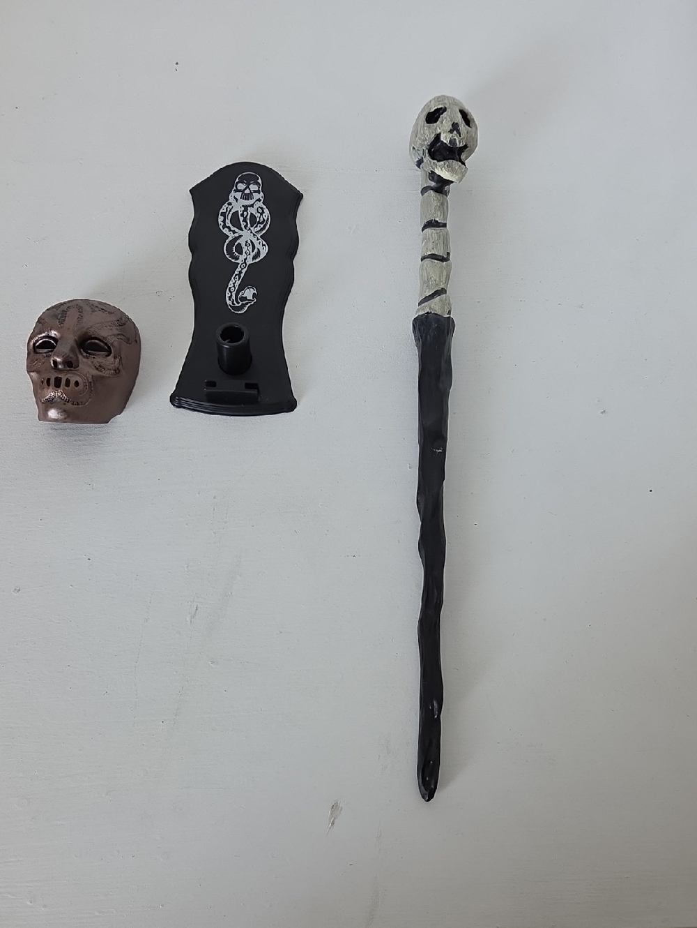Harry Potter Death Eater Skull Wand From The Nobel Collection 12inches Long - Picture 4 of 4